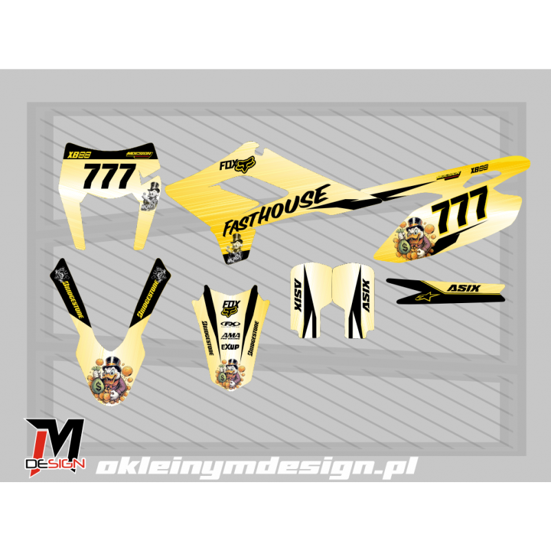 XMOTOS XB88 YELLOW AND BLACK, 777