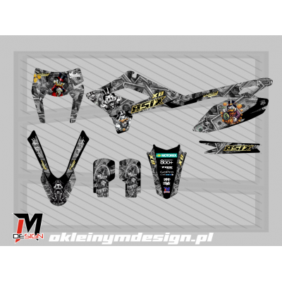 XMOTOS XB88 BLACK AND GOLD,...