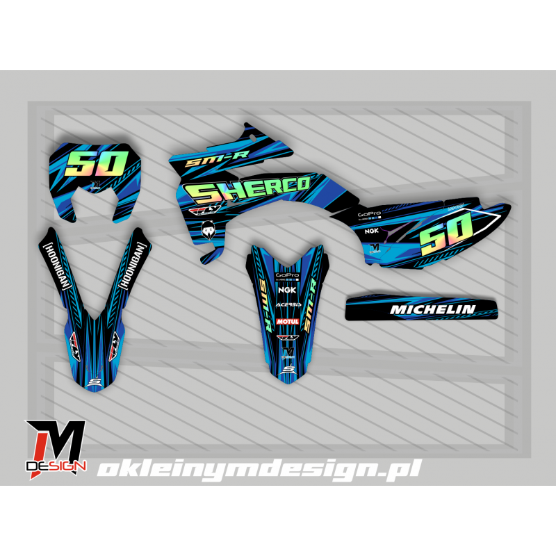 SHERCO BLUE HOLO