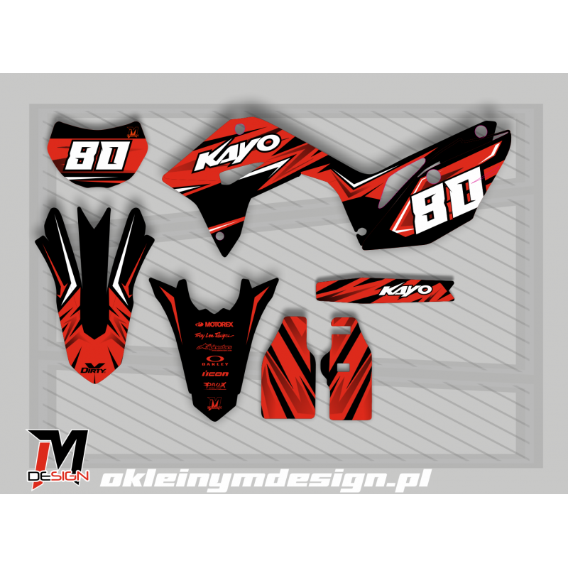 KAYO Black and Red