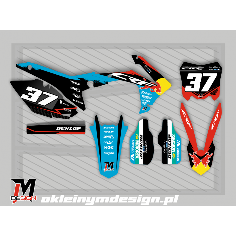 CRF Blue Red
