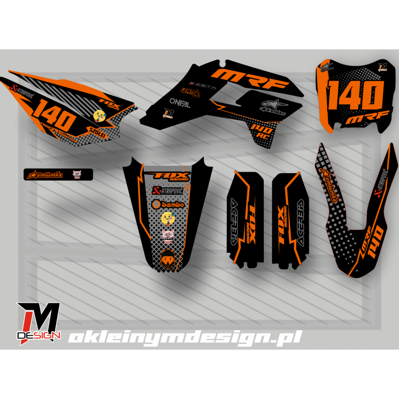 MRF Black Orange