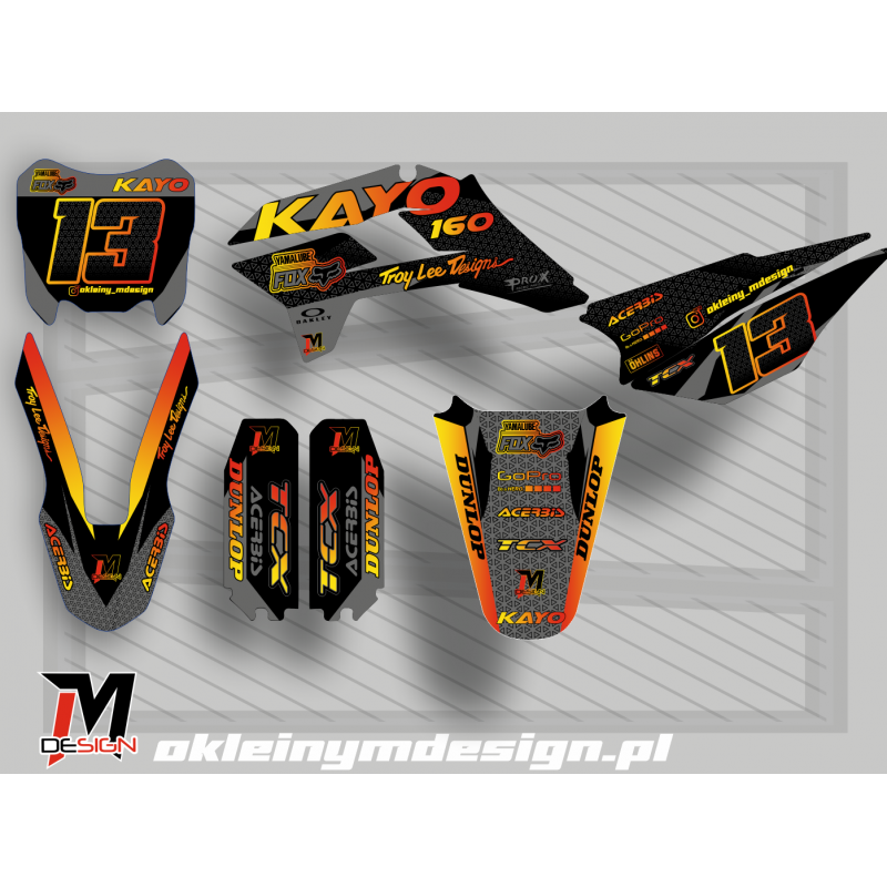 Kayo Orange Grey