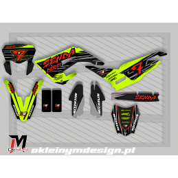 Derbi Senda Black and Fluo