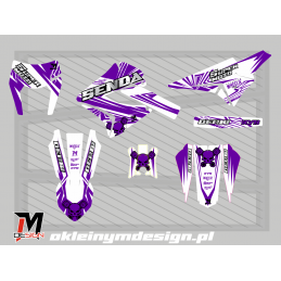 DERBI TNT Purple White