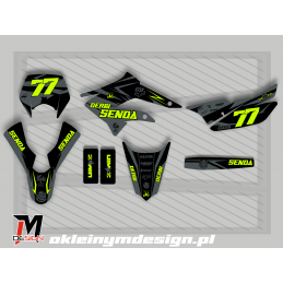 SENDA BLACK AND FLUO