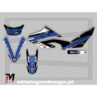 Yamaha WR125X White Blue