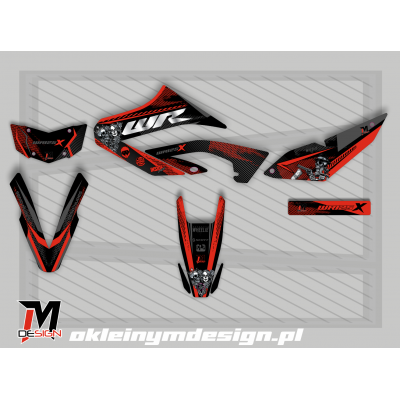 Yamaha WR125X Supermoto Red