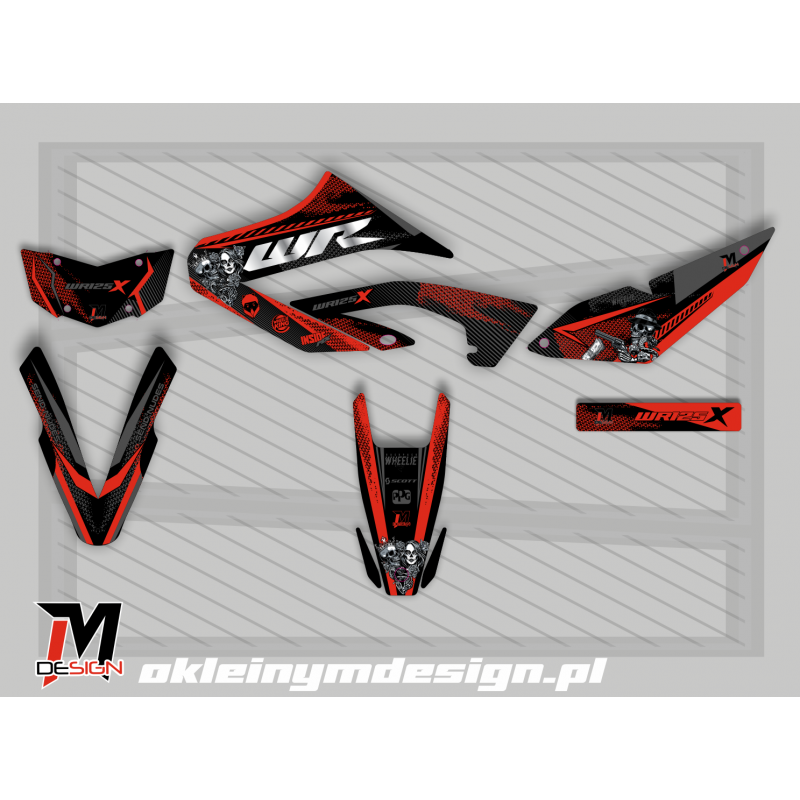 Yamaha WR125X Supermoto Red