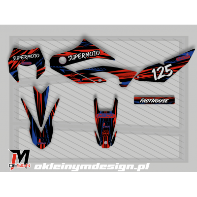WR125X Supermoto Red V1