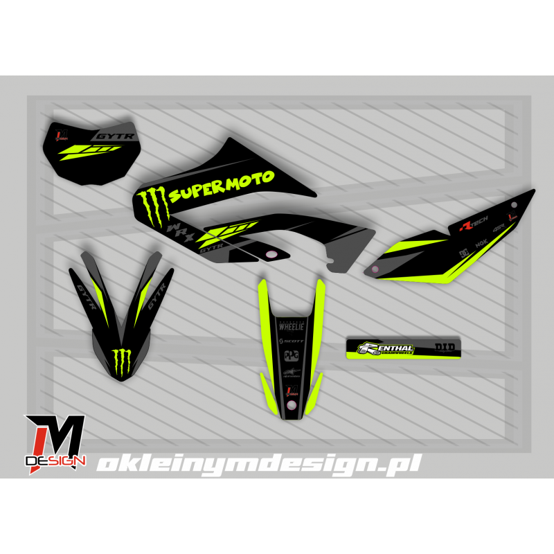 Yamaha WR125X Supermoto Fluo