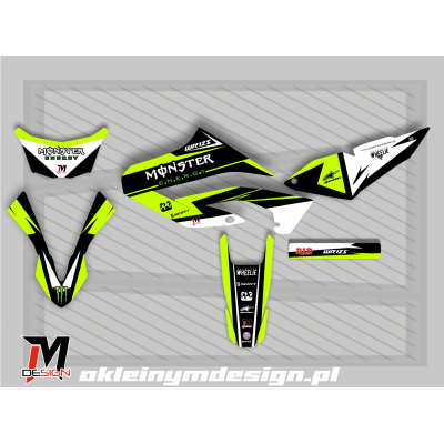 WR125X Monsta Fluo