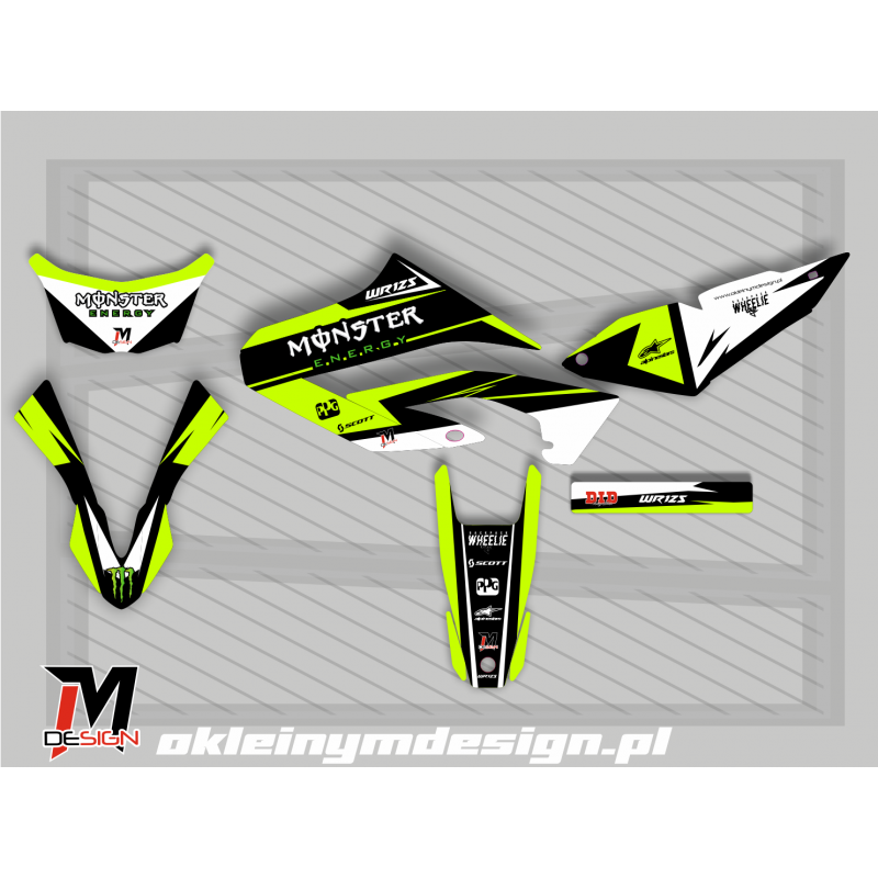 WR125X Monsta Fluo