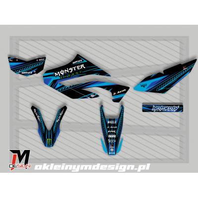 Yamaha WR125X Monsta Blue