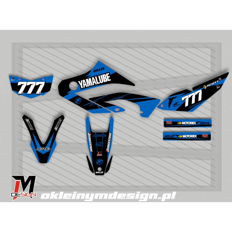 Yamaha WR125X Blue 777