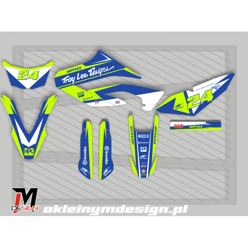 Yamaha WR125X Blue Fluo