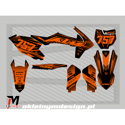 KTM SXF 2016 HOT ORANGE