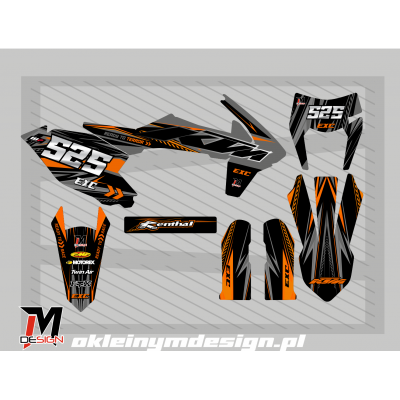 EXC KTM 16 Dark Orange