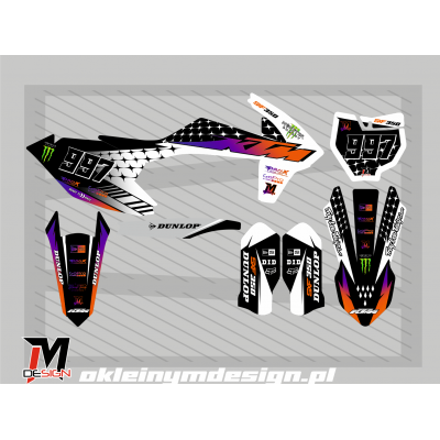KTM SXF 2016 White