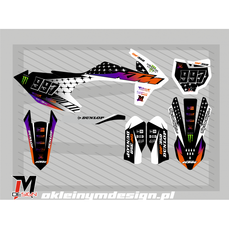 KTM SXF 2016 White