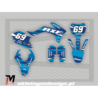 RXF okleina Blue 69