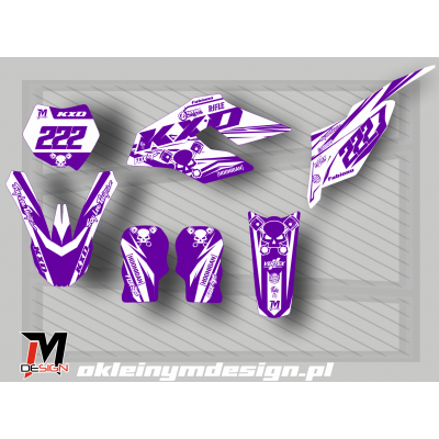 KXD 612 PRO White Purple