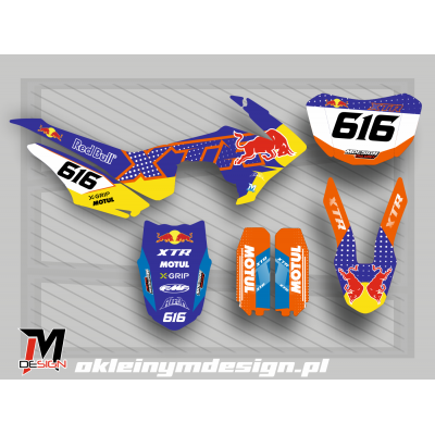 XTR 616 PRO Okleina Yellow