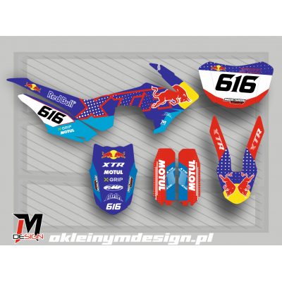 XTR 616 PRO Okleina Blue...