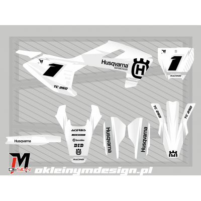 Husqvarna white and grey