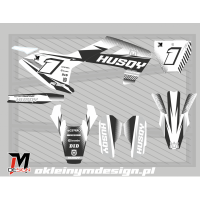 Husqvarna black and white