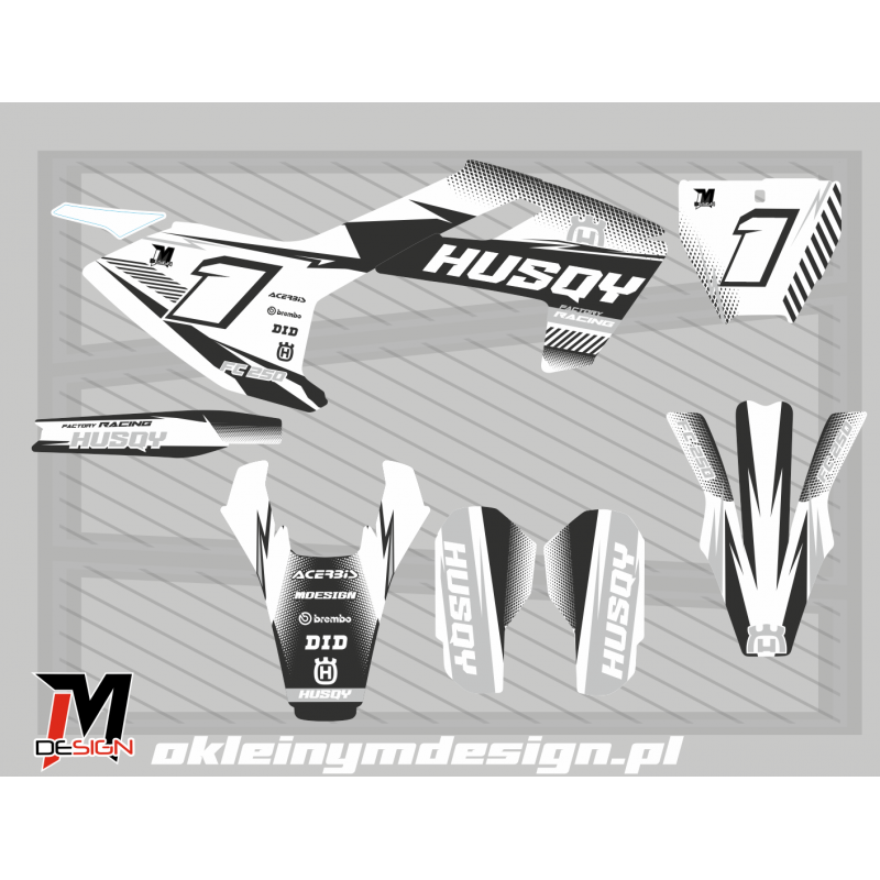 Husqvarna black and white