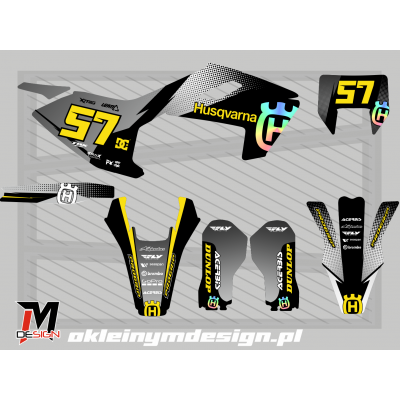 Husqvarna black and grey