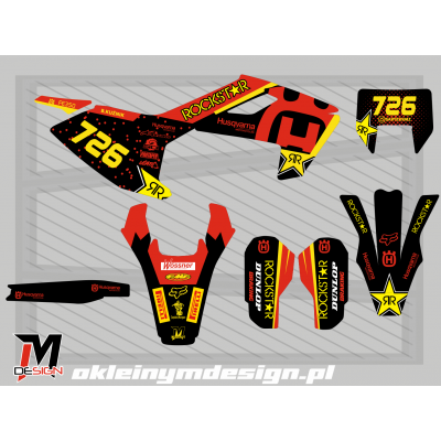 Husqvarna red and black