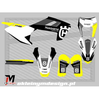 Husqvarna white, yellow,...