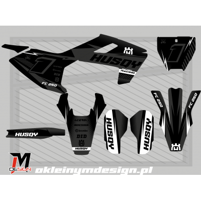 Husqvarna white, black and...