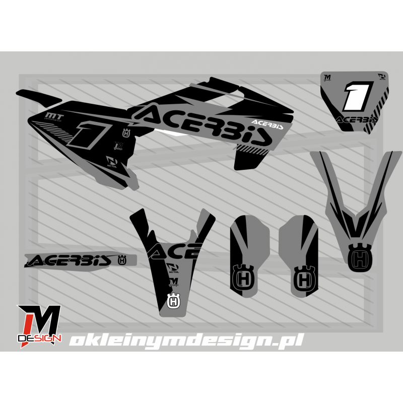 Husqvarna black and grey