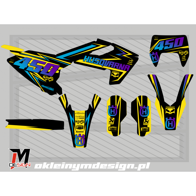 Husqvarna colorfull 450