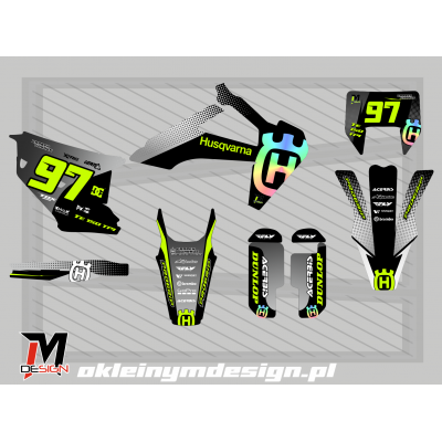 Husqvarna  black and grey 97