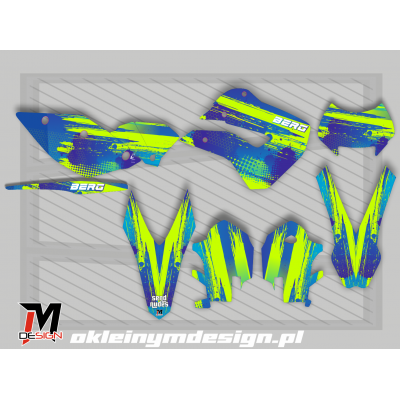 Husaberg  Blue and Green