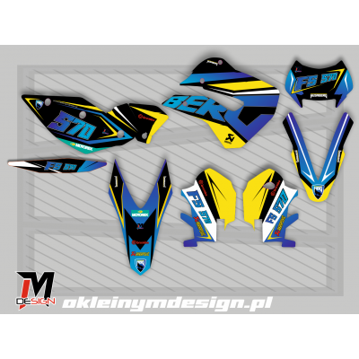 HUSABERG Blue, Black, Yellow