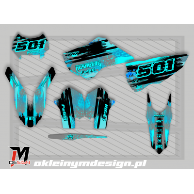 HUSABERG Blue, Black 501