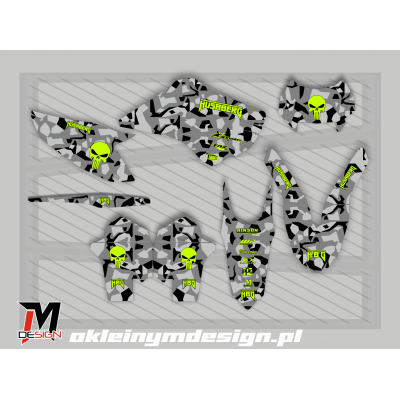 HUSABERG Grey,Black and Green