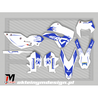 HUSABERG White and Blue