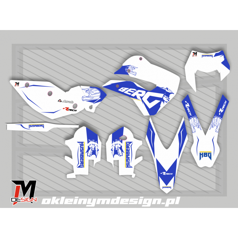 HUSABERG White and Blue