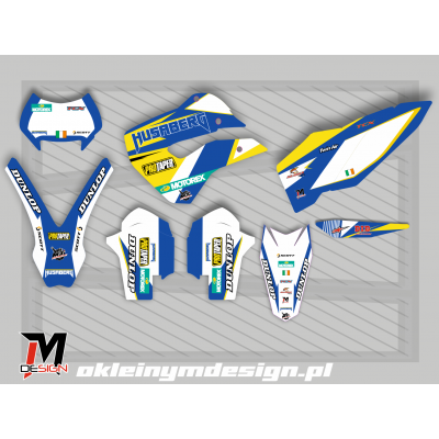 HUSABERG White, Blue and...