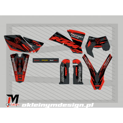 KTM EXC / SX Black,Red