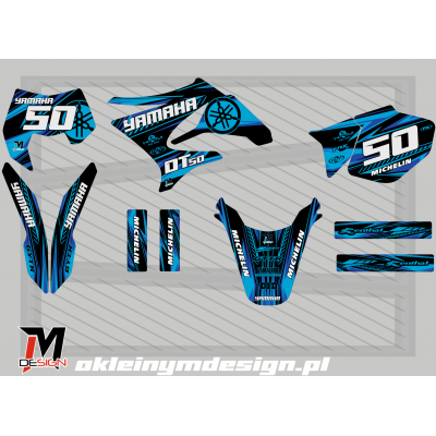 YAMACHA DT 50 Black, Dark...