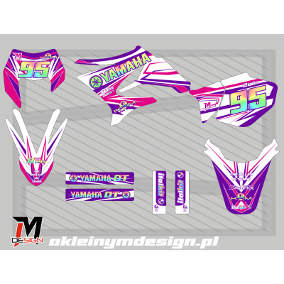 YAMACHA DT 50 Pink, Purple...