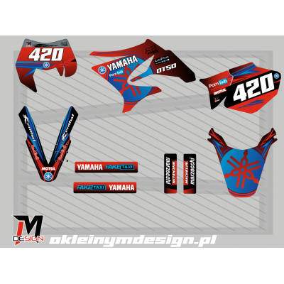 YAMACHA DT 50 Red, Blue,...