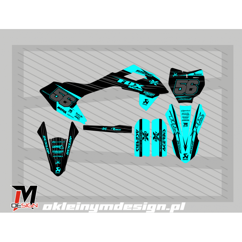 PITGANG 2024 Black and Light Blue